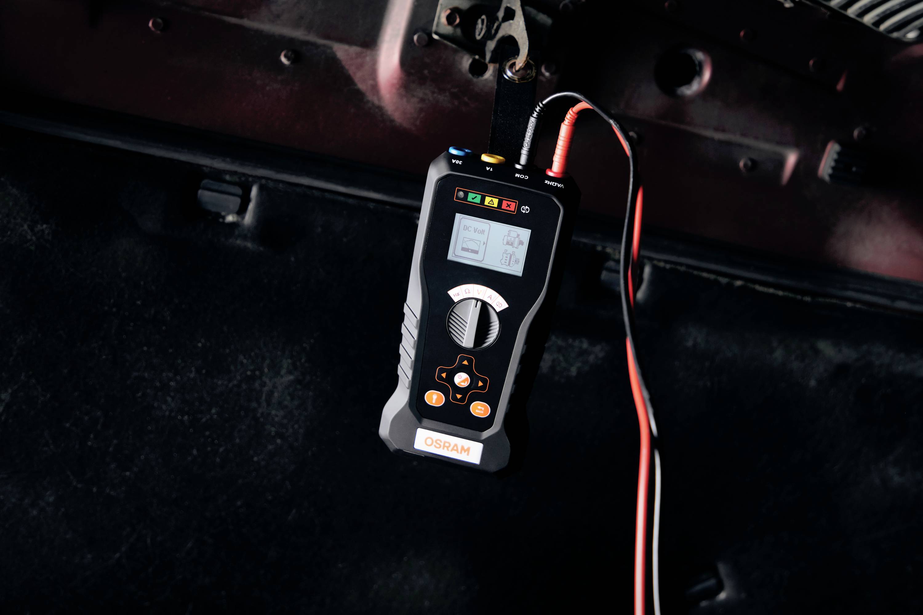 OSRAM BATTERYtest PRO 600 Spannungsprüfer / Prüflampe OMM600 Passend für (Auto-Marke): Universal