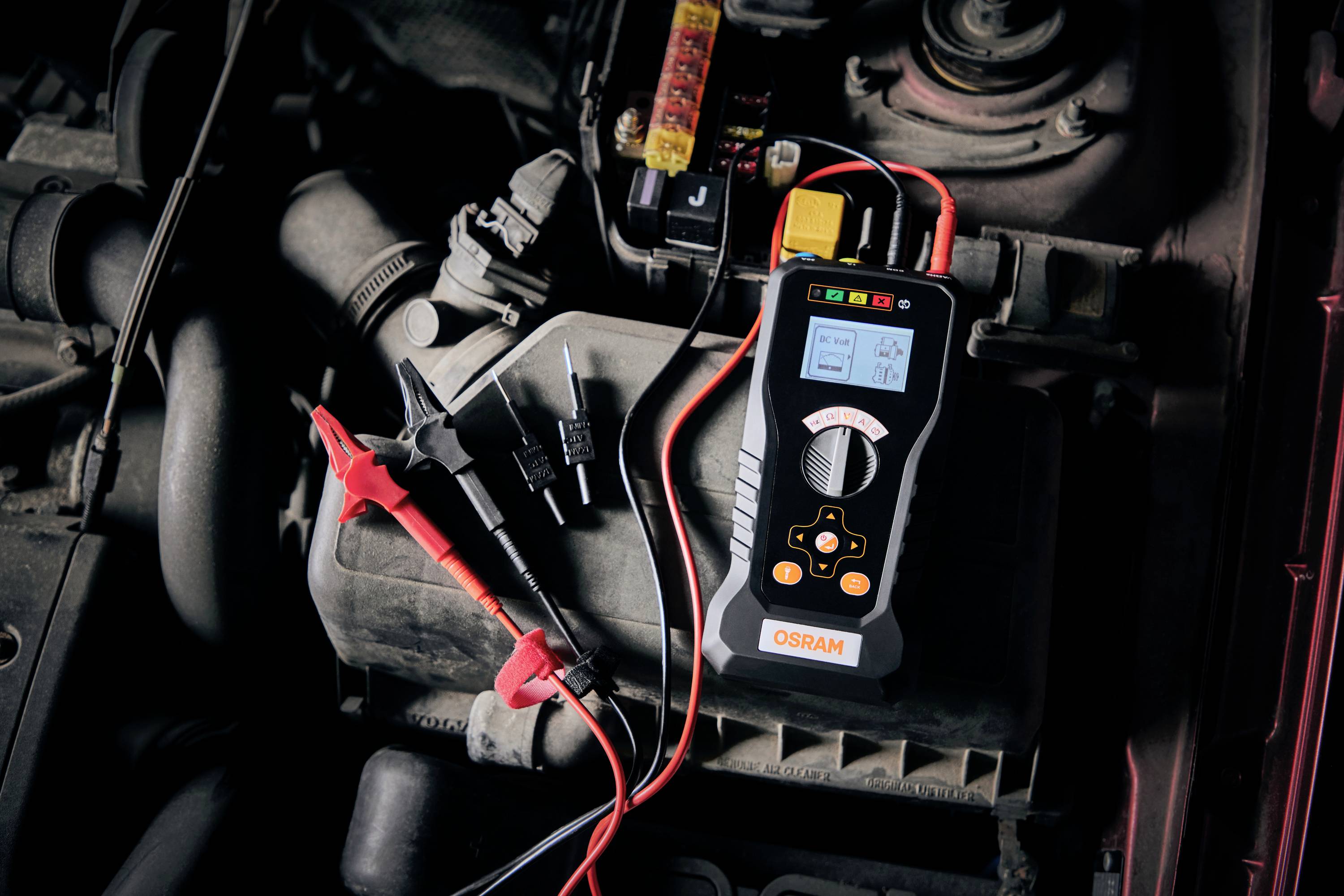 OSRAM BATTERYtest PRO 600 Spannungsprüfer / Prüflampe OMM600 Passend für (Auto-Marke): Universal