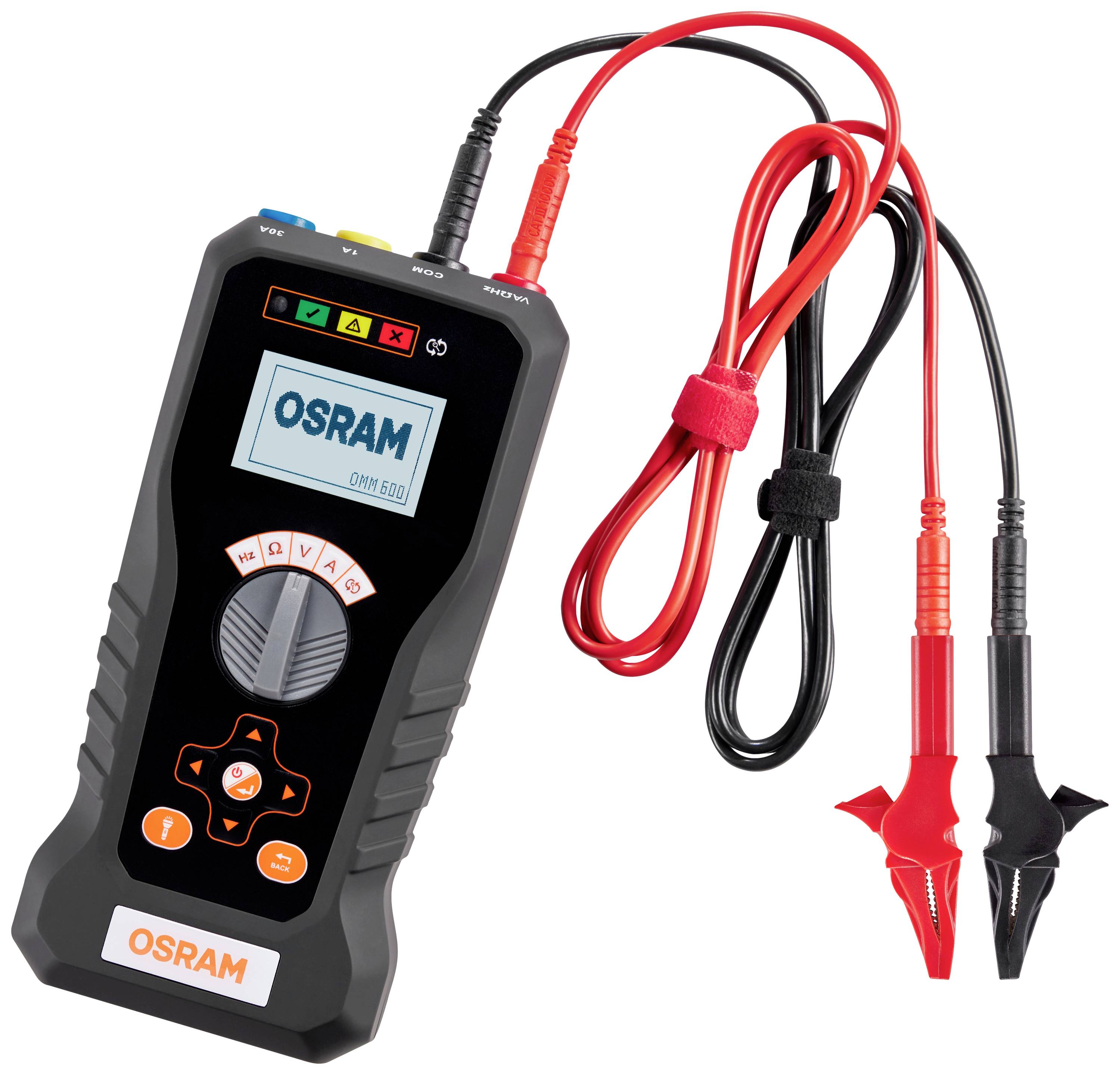 OSRAM BATTERYtest PRO 600 Spannungsprüfer / Prüflampe OMM600 Passend für (Auto-Marke): Universal
