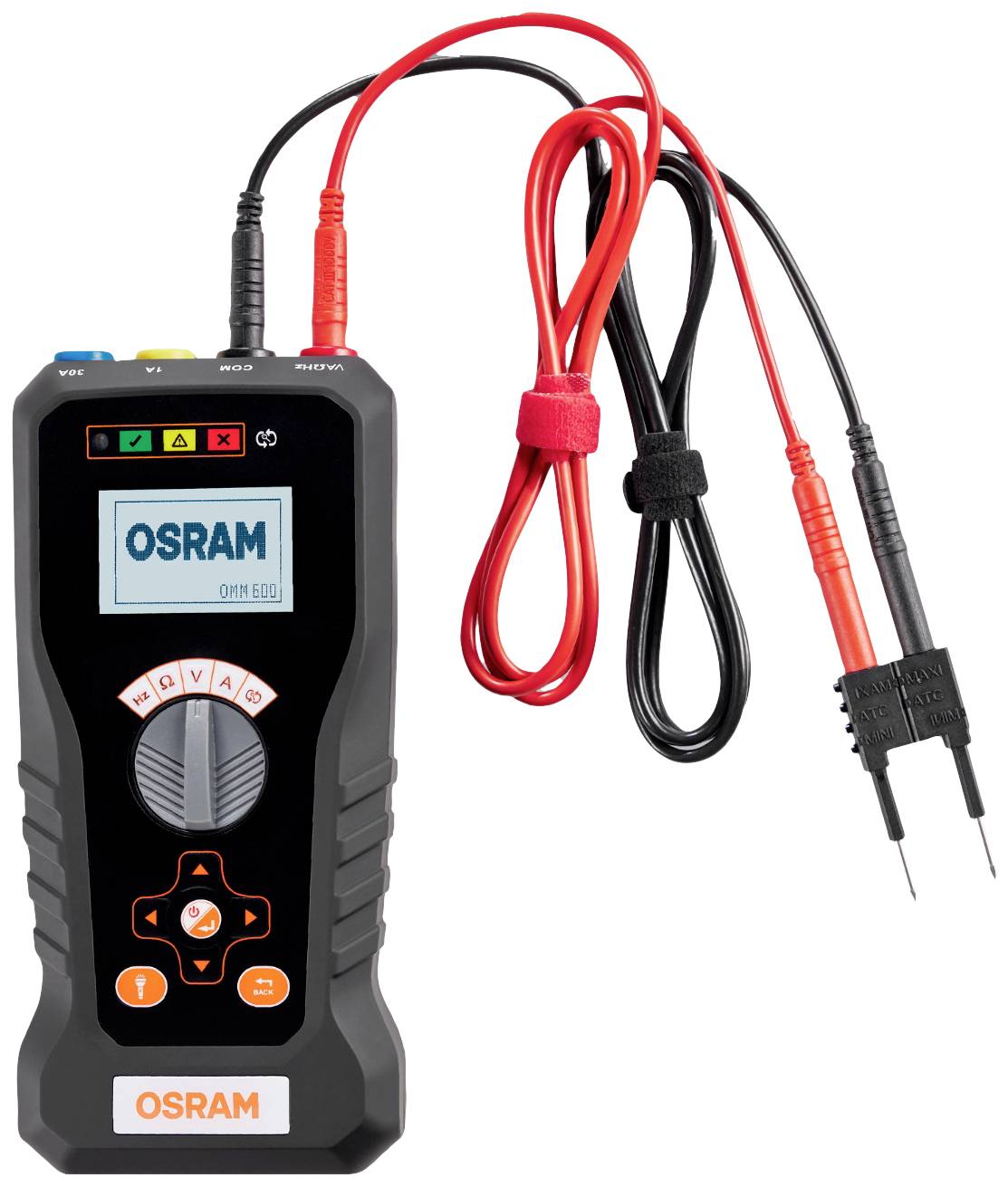 OSRAM BATTERYtest PRO 600 Spannungsprüfer / Prüflampe OMM600 Passend für (Auto-Marke): Universal