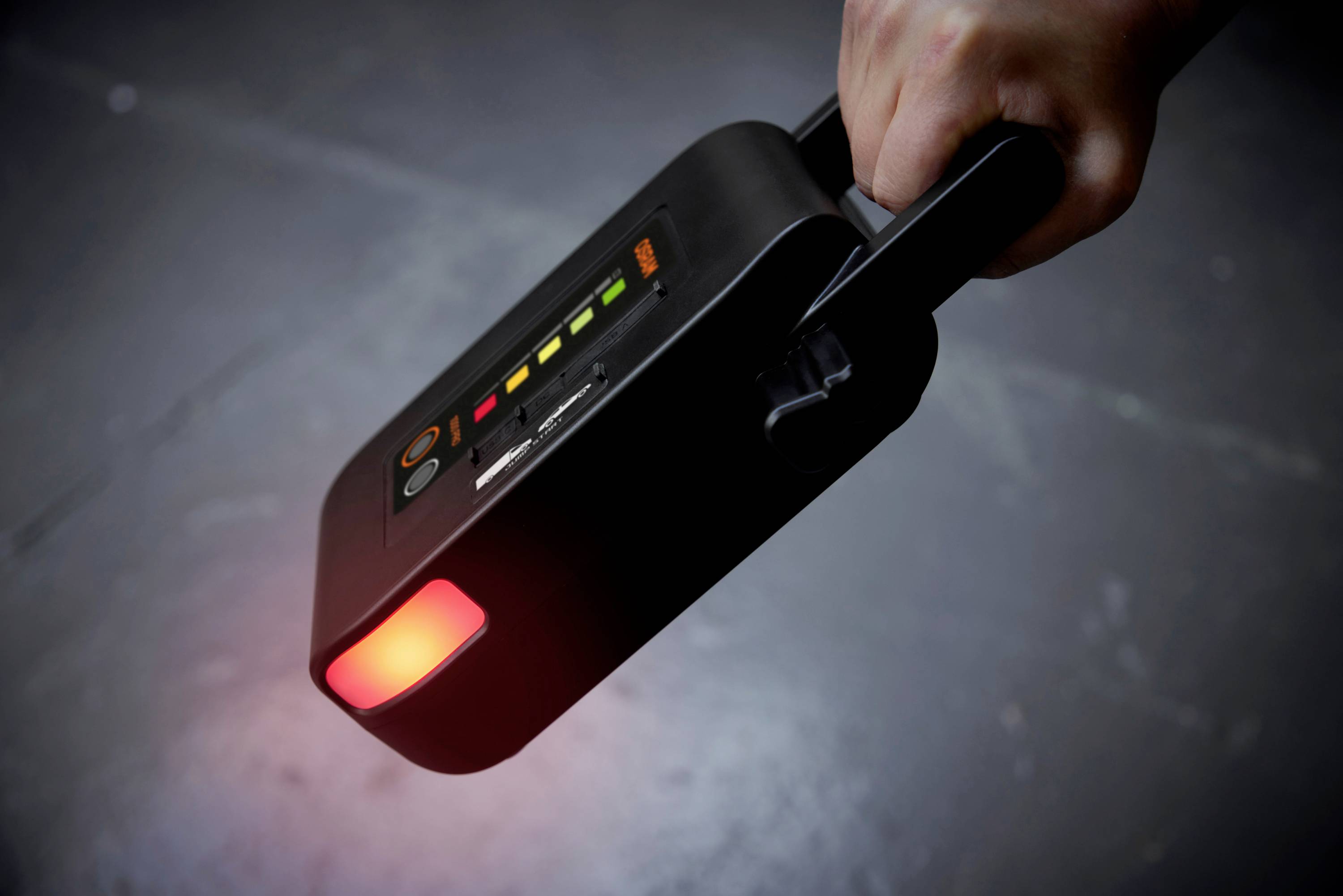 Osram Automotive Schnellstartsystem BATTERYstart PRO 1000 OEBSPL1000 Starthilfestrom (12 V)=1000A USB-Steckdose 2x