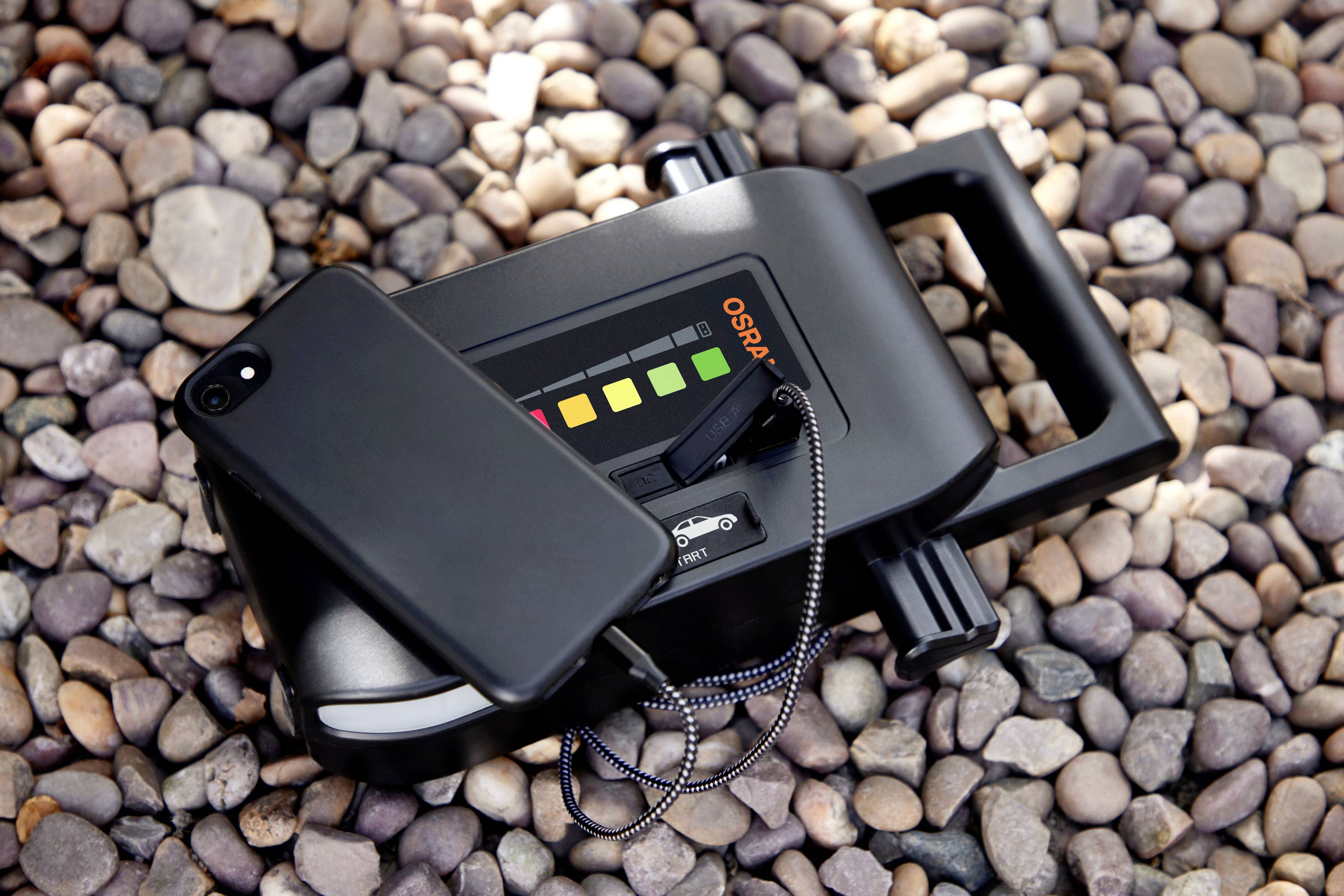 Osram Automotive Schnellstartsystem BATTERYstart PRO 1000 OEBSPL1000 Starthilfestrom (12 V)=1000A USB-Steckdose 2x