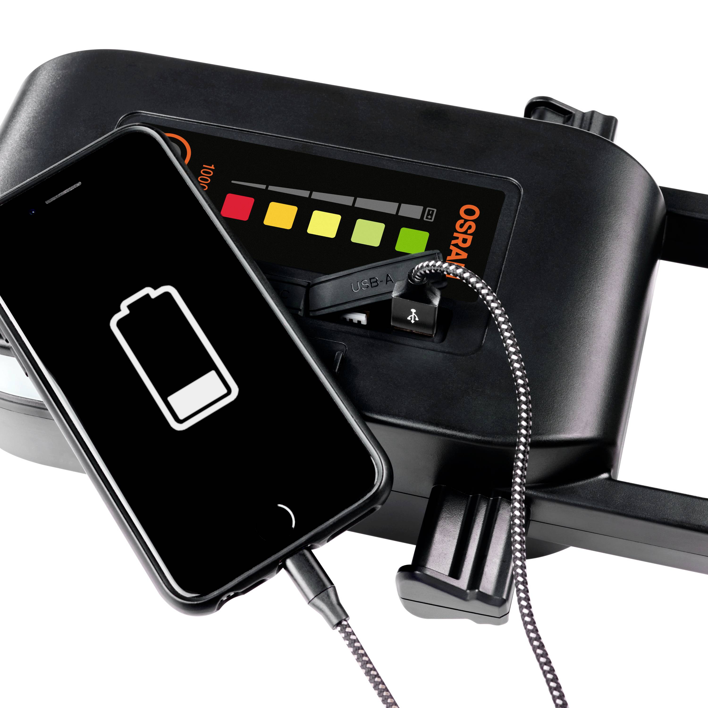 Osram Automotive Schnellstartsystem BATTERYstart PRO 1000 OEBSPL1000 Starthilfestrom (12 V)=1000A USB-Steckdose 2x