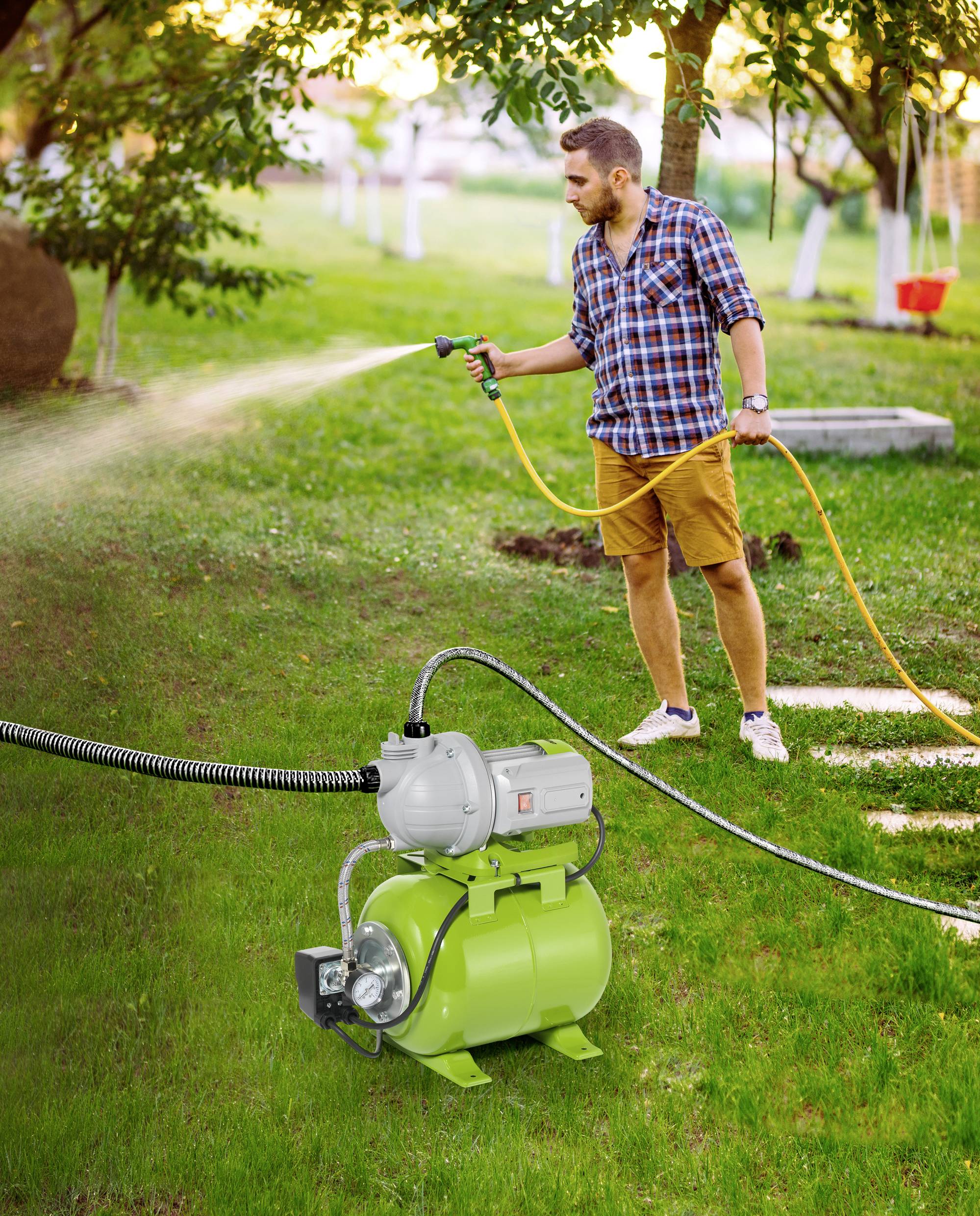 TOOLCRAFT TO-8992890 Hauswasserwerk 230 V/AC 4600 l/h