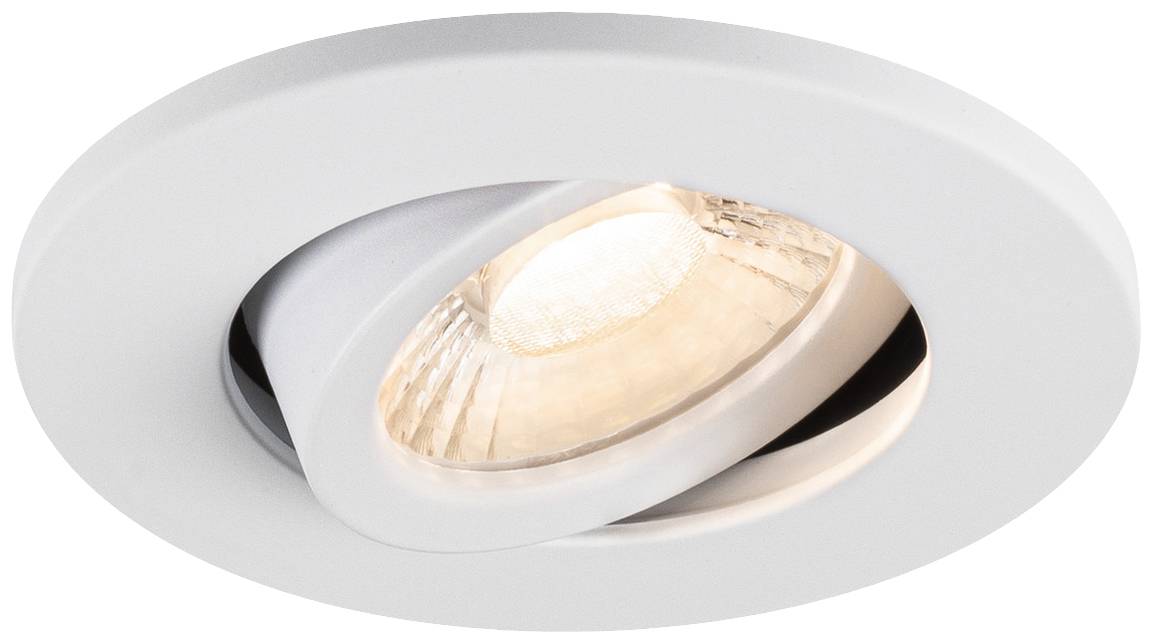 SLV 1007274 LED-Einbauleuchte 12er Set LED 8W Schwarz