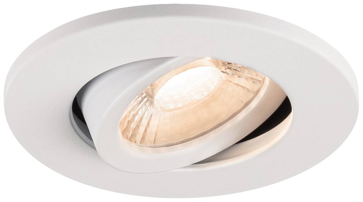 SLV 1007274 LED-Einbauleuchte 12er Set LED 8W Schwarz