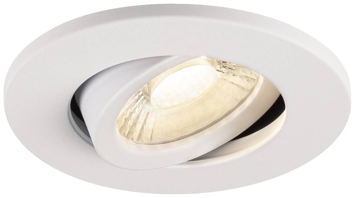 SLV 1007274 LED-Einbauleuchte 12er Set LED 8W Schwarz