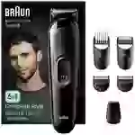 Braun Haarschneider, Körperhaartrimmer abwaschbar Schwarz Braun Haarschneider, Körperhaartrimmer abwaschbar Schwarz