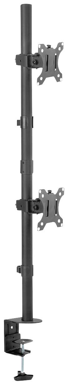 Digitus DA-90438 1fach Monitorhalterung 5,1cm (2") - 304,8cm (120") Schwarz Ausziehbar, Drehbar, Höhenverstellbar, Neigbar