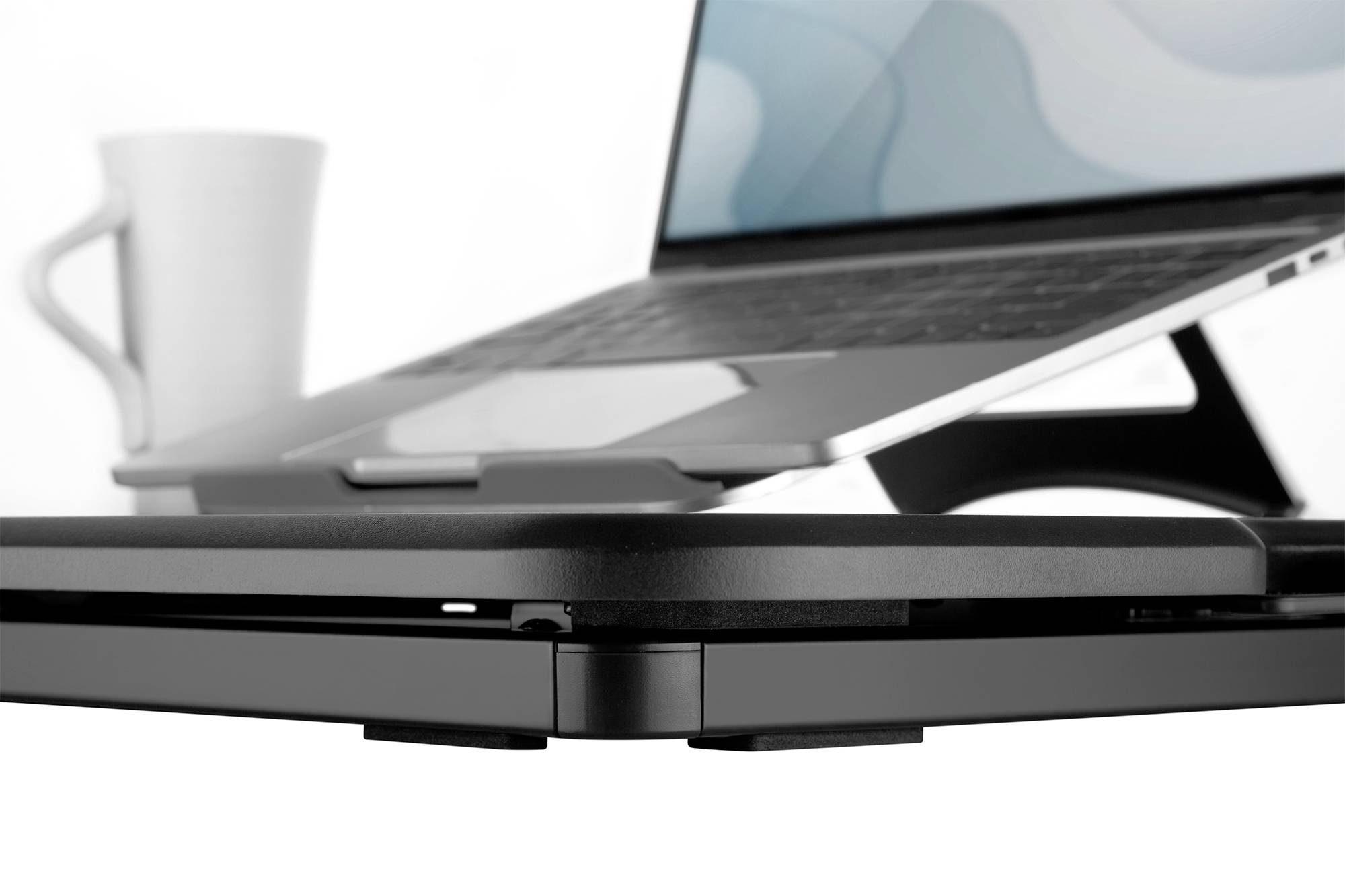 Digitus DA-90445 Sitz-Steh-Schreibtischaufsatz Höhen-Bereich: 45 bis 405mm Schwarz