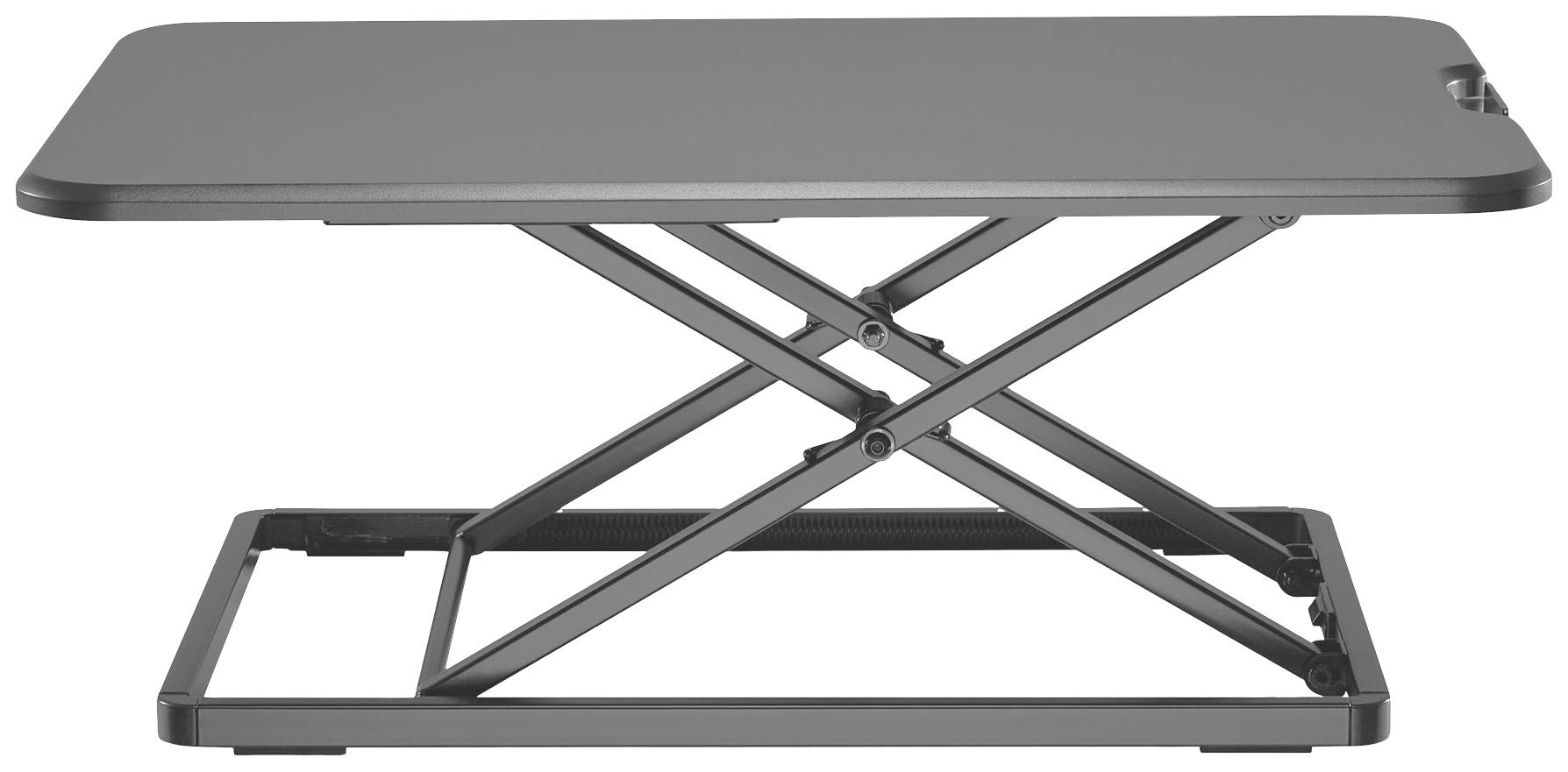 Digitus DA-90445 Sitz-Steh-Schreibtischaufsatz Höhen-Bereich: 45 bis 405mm Schwarz