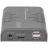 Digitus DS-55530 1 Port HDMI Extender Set Schwarz Digitus DS-55530 1 Port HDMI Extender Set Schwarz