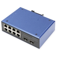 Digitus DN-651147 Industrial Ethernet Switch 8 + 2 Port 10 / 100 / 1000MBit/s Digitus DN-651147 Industrial Ethernet Switch 8 + 2 Port 10 / 100 / 1000MBit/s