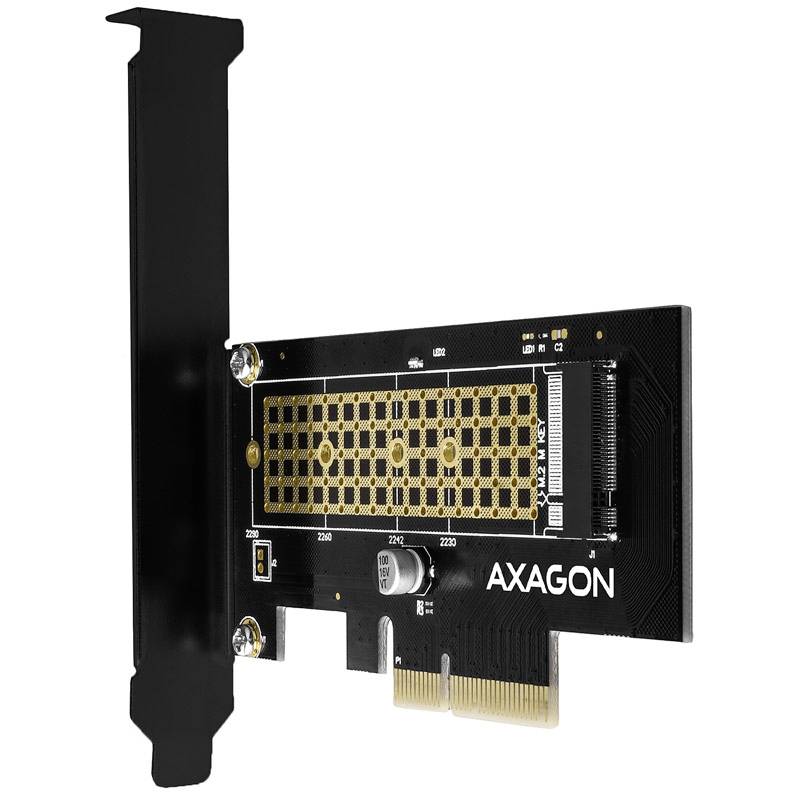 AXAGON PCEM2-N PCIe-3.0-x4-Adapter Festplatten-Kühler