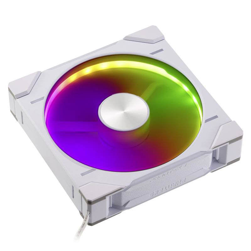 Phanteks D30 PWM Regular Airflow D-RGB PC-Gehäuse-Lüfter Weiß (B x H x T) 140 x 30 x 140 mm