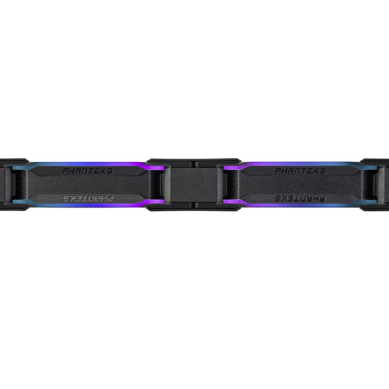 Phanteks D30 PWM Reverse Airflow D-RGB PC-Gehäuse-Lüfter Schwarz (B x H x T) 140 x 30 x 140 mm