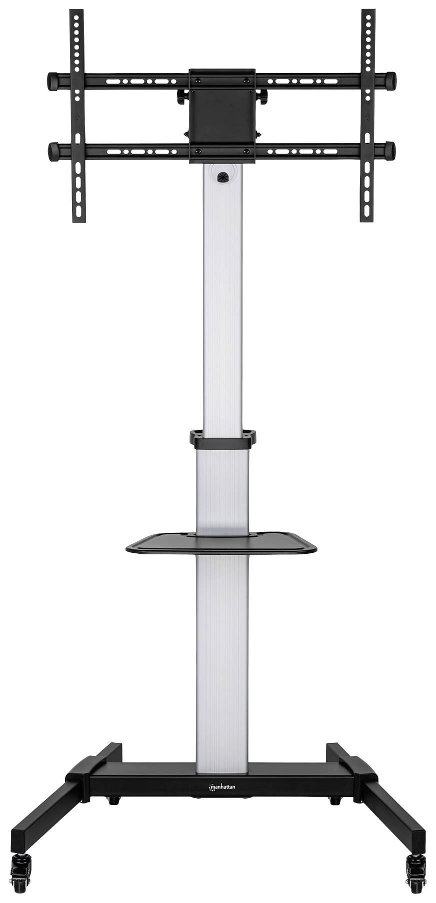 Manhattan 462327 TV-Rollwagen Höhenverstellbar, Neigbar 94,0cm (37") - 215,9cm (85") Höhenverstellbar, Neigbar + Rotierbar