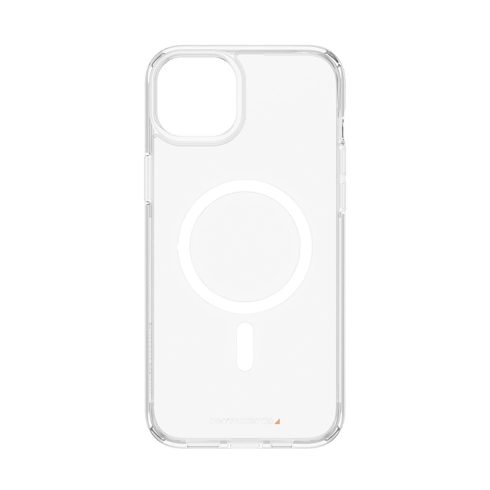 PanzerGlass HardCase MagSafe Backcover Apple iPhone 15 Plus Transparent MagSafe kompatibel 1182