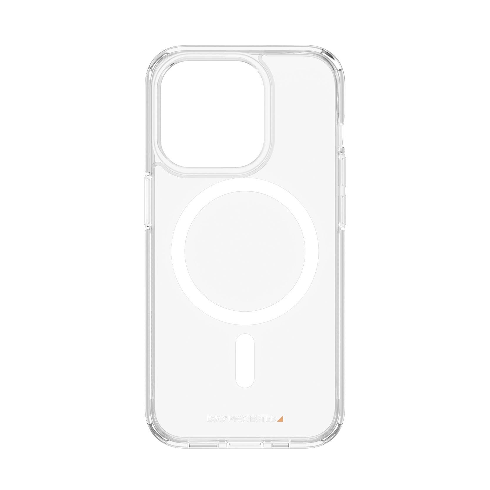PanzerGlass HardCase MagSafe Backcover Apple iPhone 15 Pro Transparent MagSafe kompatibel 1181