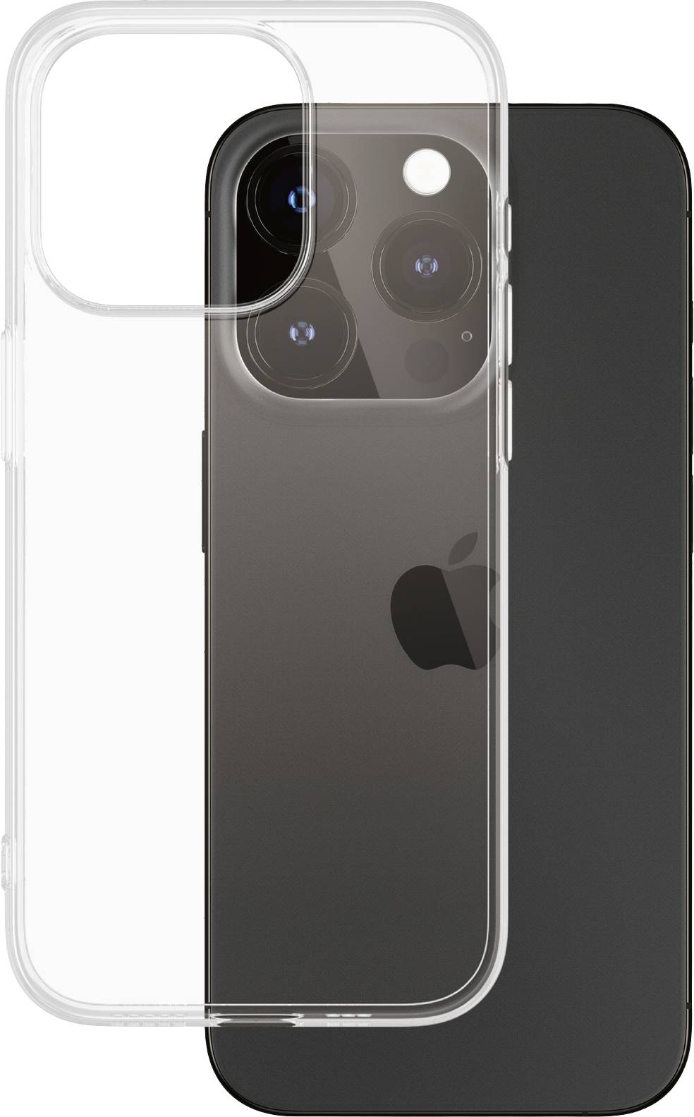 PanzerGlass TPU Case Backcover Apple iPhone 15 Pro Transparent Induktives Laden