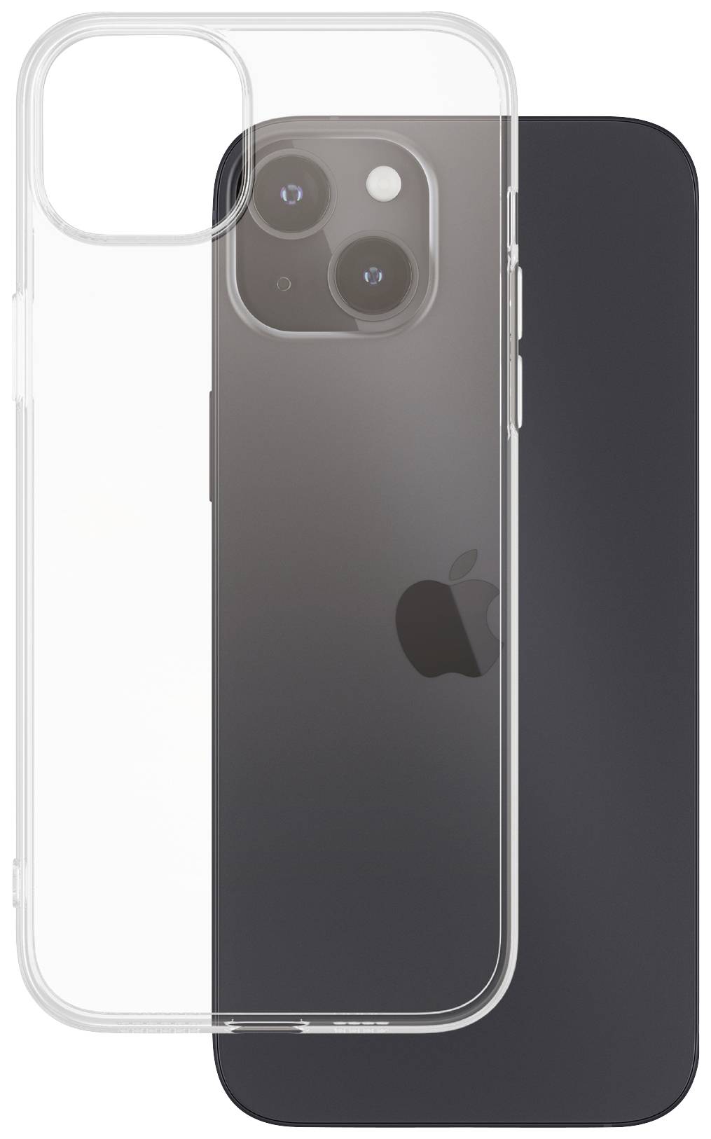 PanzerGlass TPU Case Backcover Apple iPhone 15 Plus Transparent Induktives Laden SAFE95540