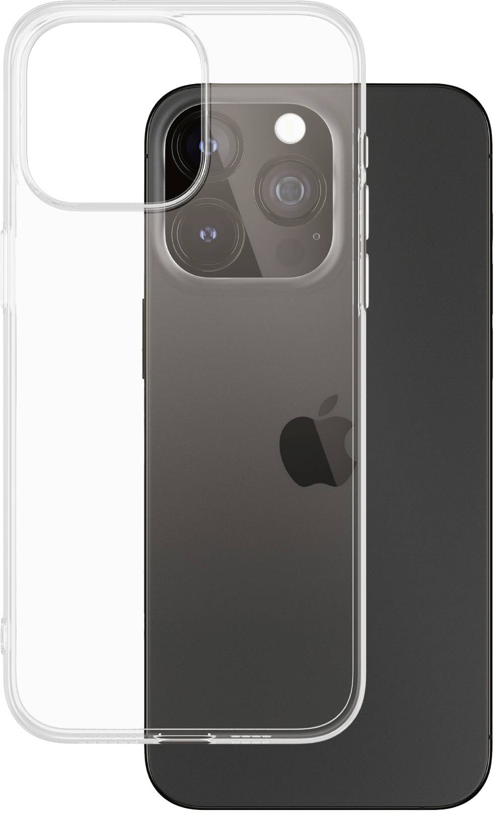 PanzerGlass TPU Case Backcover Apple iPhone 15 Pro Max Transparent Induktives Laden SAFE95541