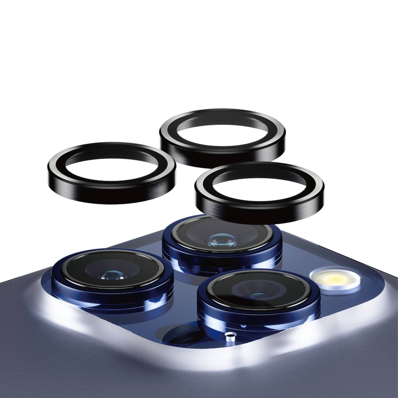 PanzerGlass Hoops Camera Protector Kameraschutzglas Apple iPhone 15 Pro, iPhone 15 Pro Max 1 St. 1139