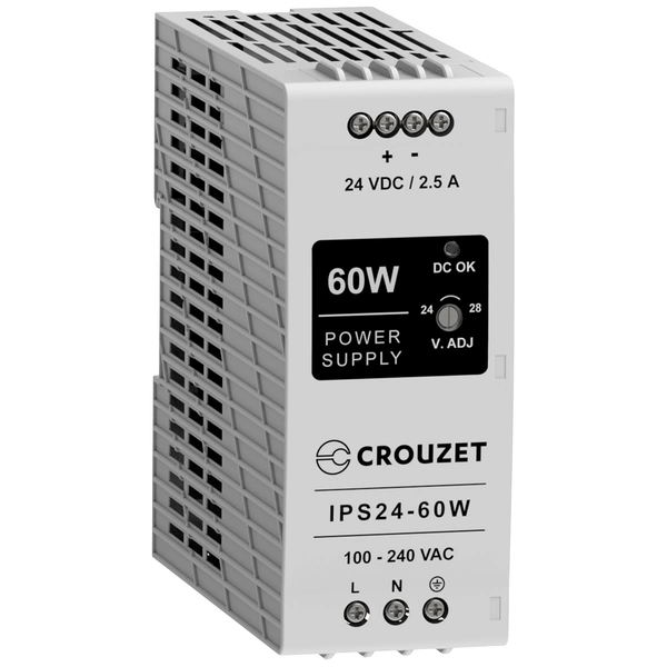 Crouzet 89452062 Industrienetzteil 24V 2.5A 60W Inhalt 1St. Crouzet 89452062 Industrienetzteil 24V 2.5A 60W Inhalt 1St.