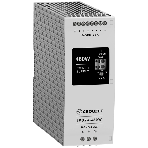 Crouzet 89452482 Industrienetzteil 24V 20A 480W Inhalt 1St. Crouzet 89452482 Industrienetzteil 24V 20A 480W Inhalt 1St.
