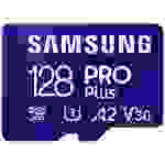 Samsung PRO Plus microSDXC-Karte 128 GB A2 Application Performance Class, v30 Video Speed Class, UH