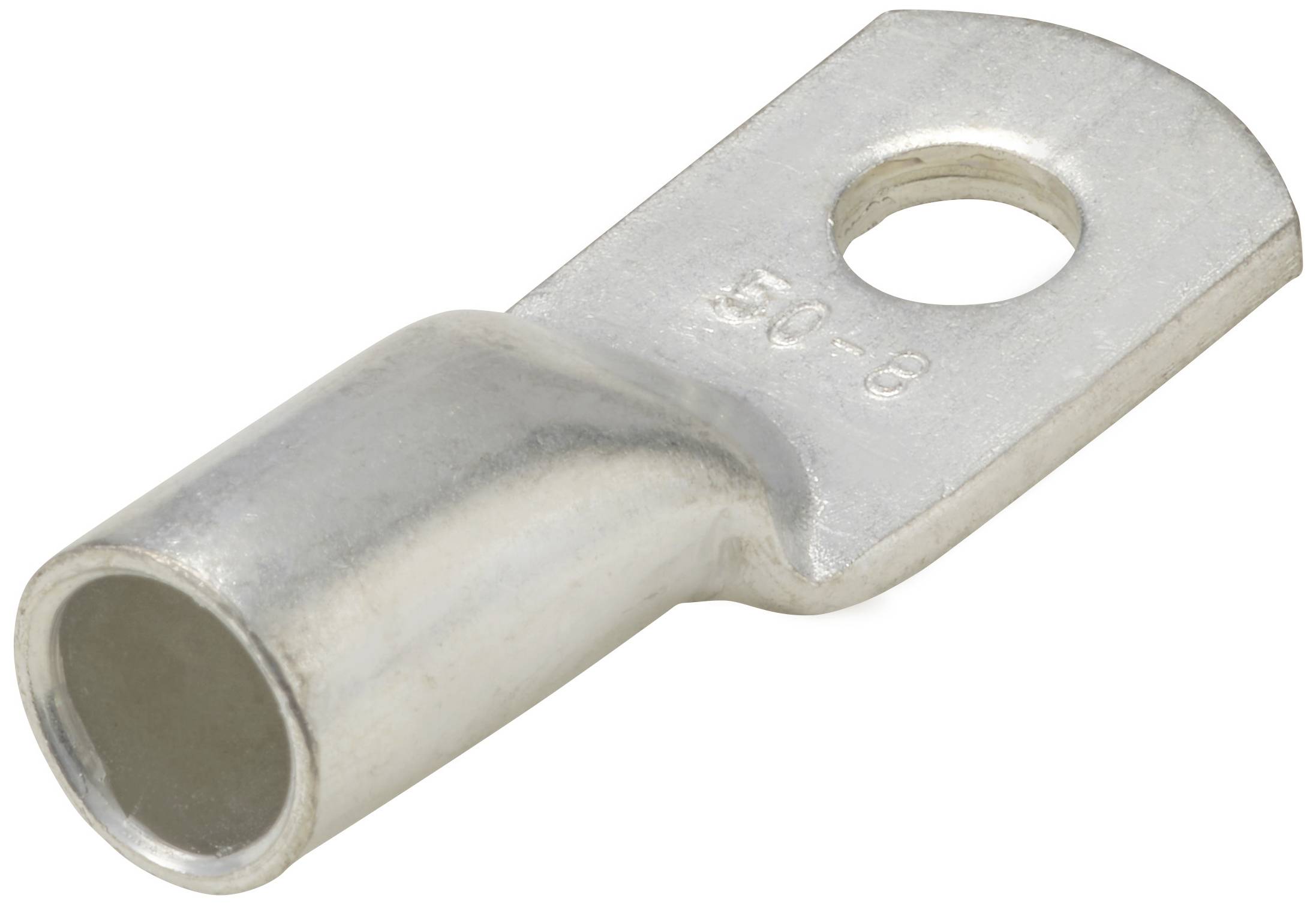 TRU COMPONENTS TC-11991820 Rohrkabelschuh Unisoliert 180° M8 50mm² Loch-Ø: 8.3mm