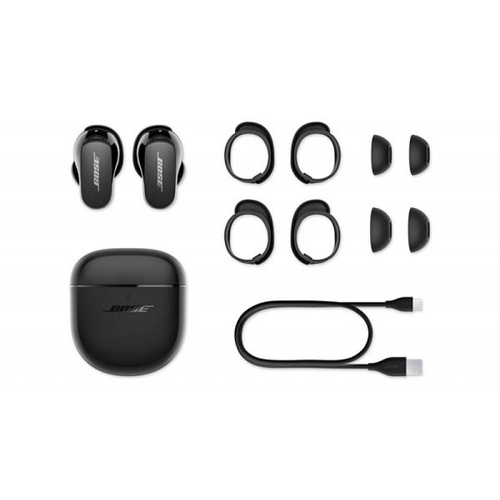 Bose QuietComfort Triple Black In Ear Kopfhörer Bluetooth® Schwarz Lautstärkeregelung, Schweißres