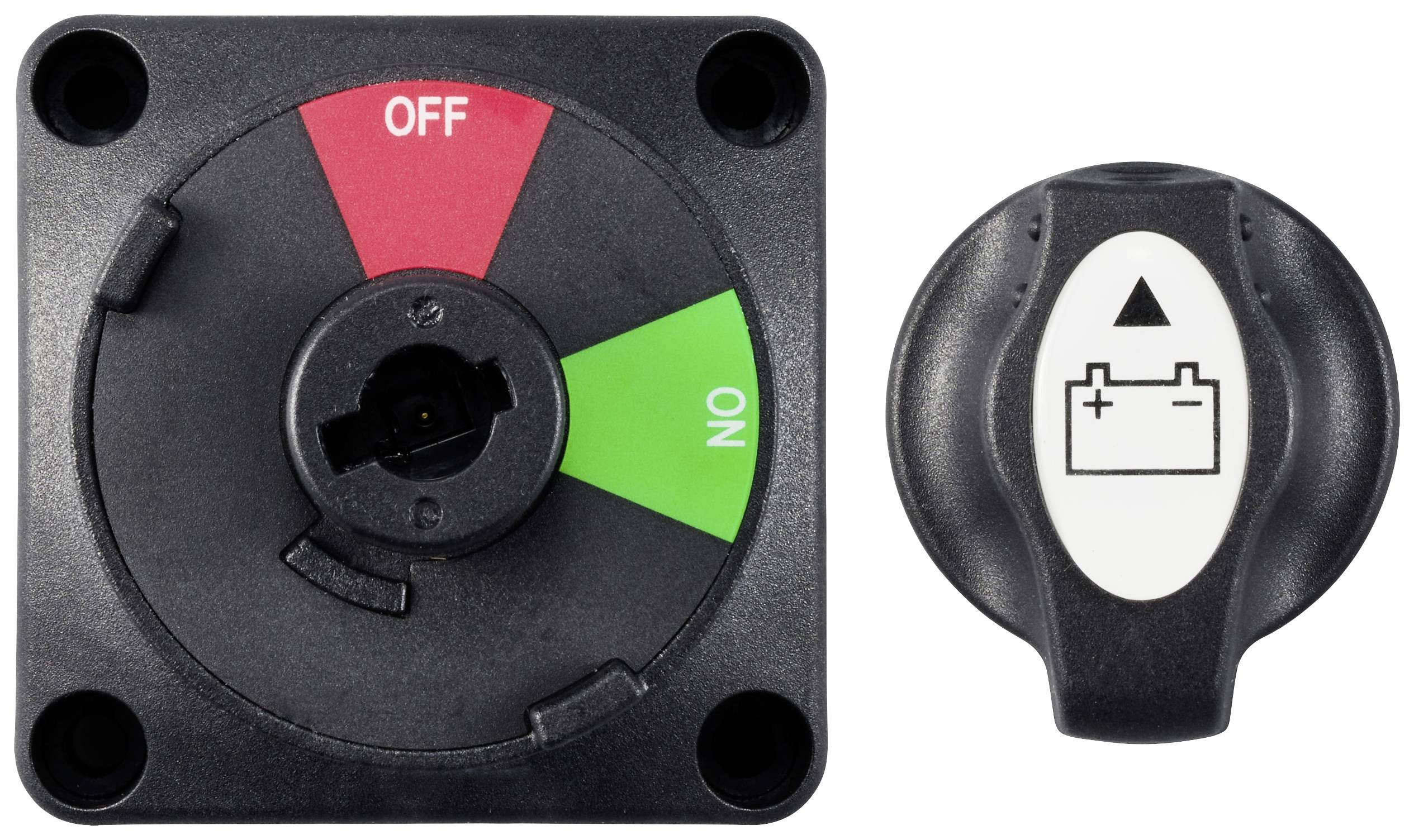 TRU COMPONENTS TC-11992196 Kfz-Batterieschalter 12 V/DC, 50 V/DC 300A 1 x Ein/Aus IPX8 1St.