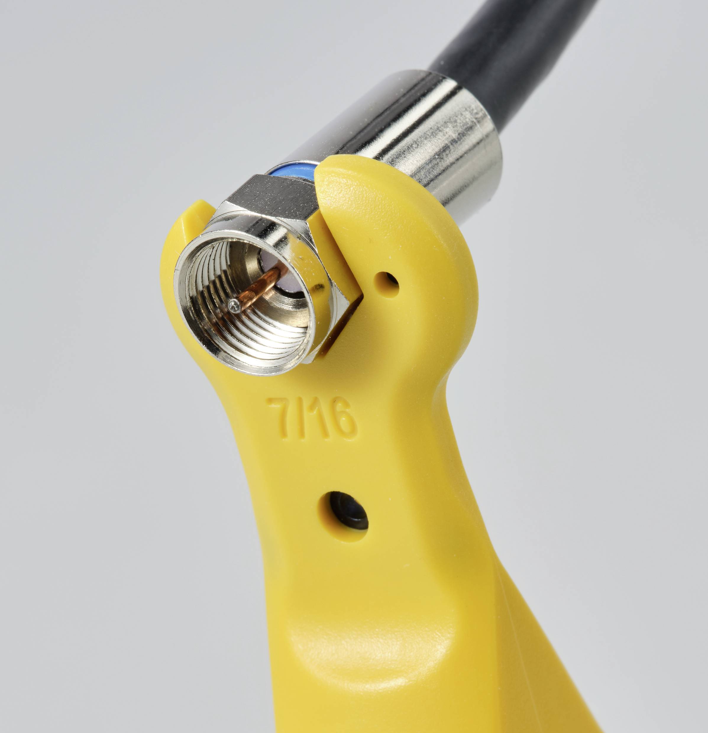 TRU COMPONENTS TC-11992200 Abisolierer für RG 59/6/7/11 Koaxkabel Abisolierlänge: 6.35mm 1St.