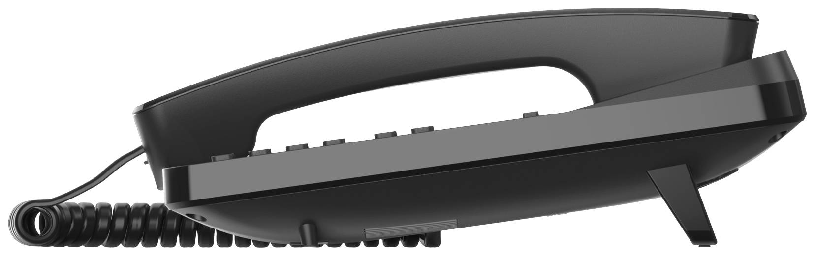 Gigaset DESK 400 Schnurgebundenes Telefon, analog für Hörgeräte kompatibel kein Display Schwarz