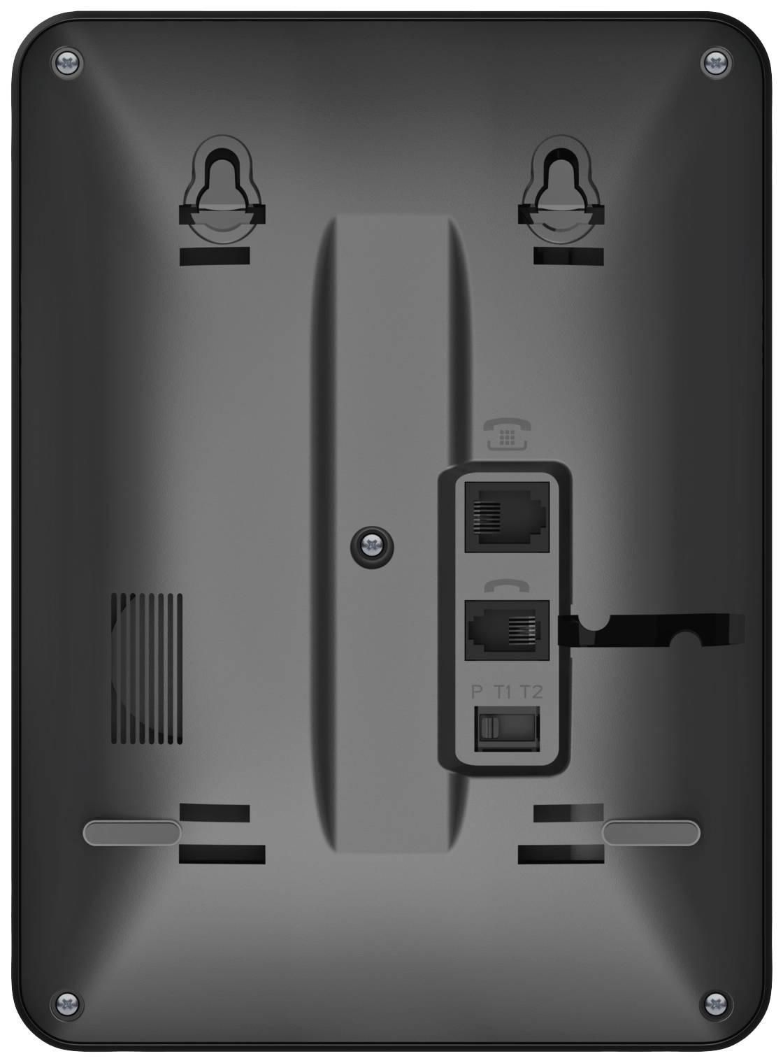 Gigaset DESK 400 Schnurgebundenes Telefon, analog für Hörgeräte kompatibel kein Display Schwarz