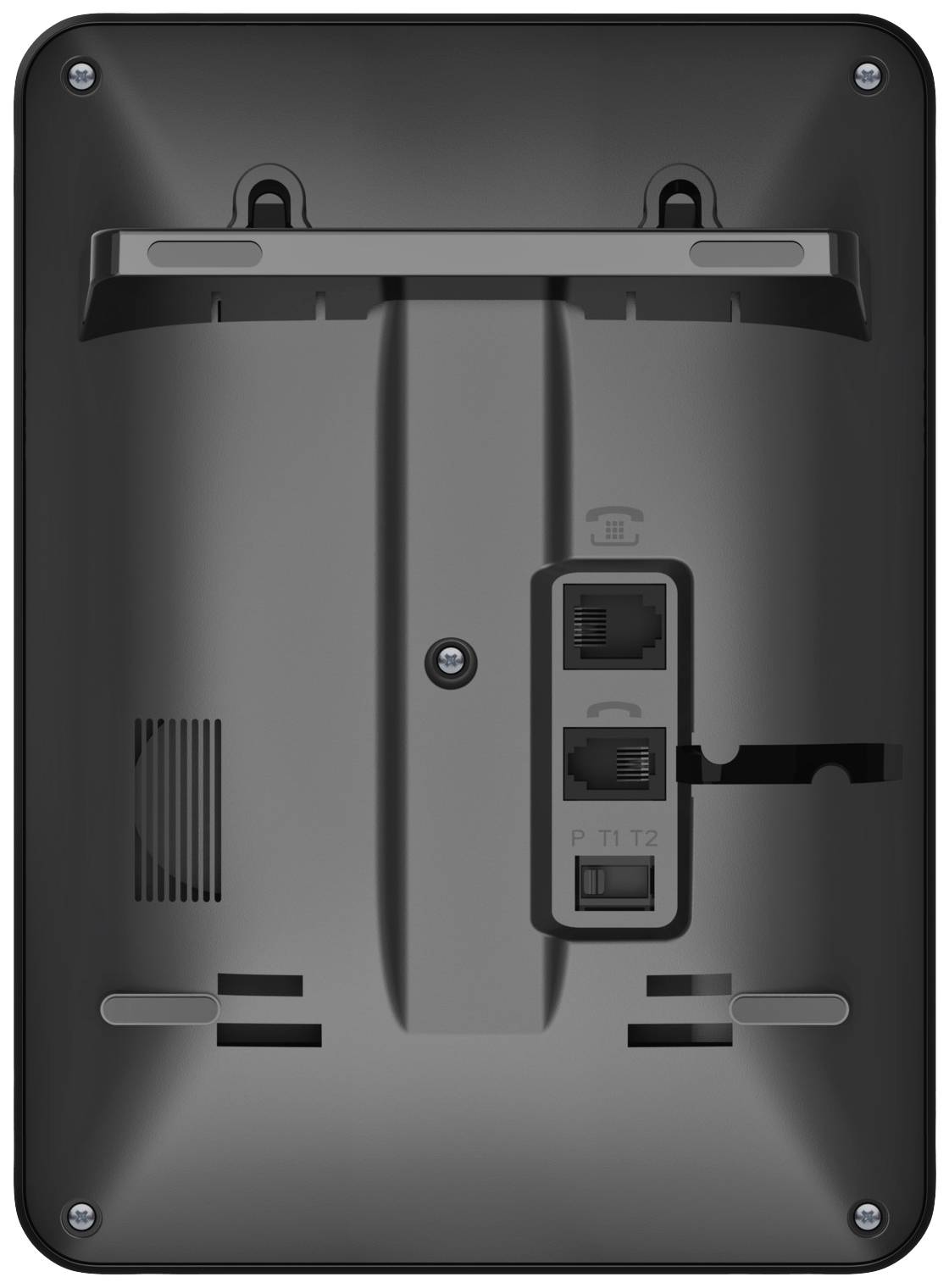 Gigaset DESK 400 Schnurgebundenes Telefon, analog für Hörgeräte kompatibel kein Display Schwarz