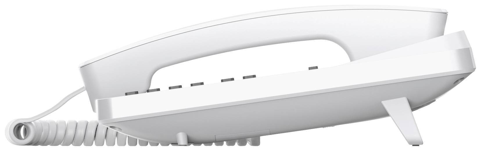 Gigaset DESK 400 Schnurgebundenes Telefon, analog für Hörgeräte kompatibel kein Display Weiß