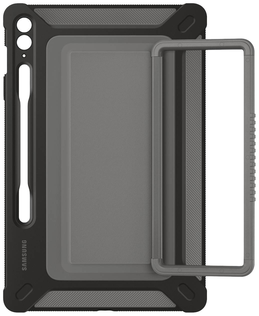 Samsung EF-RX610 Tablet-Cover Galaxy Tab S9 FE+ 31,5cm (12,4") Outdoor Cover Schwarz