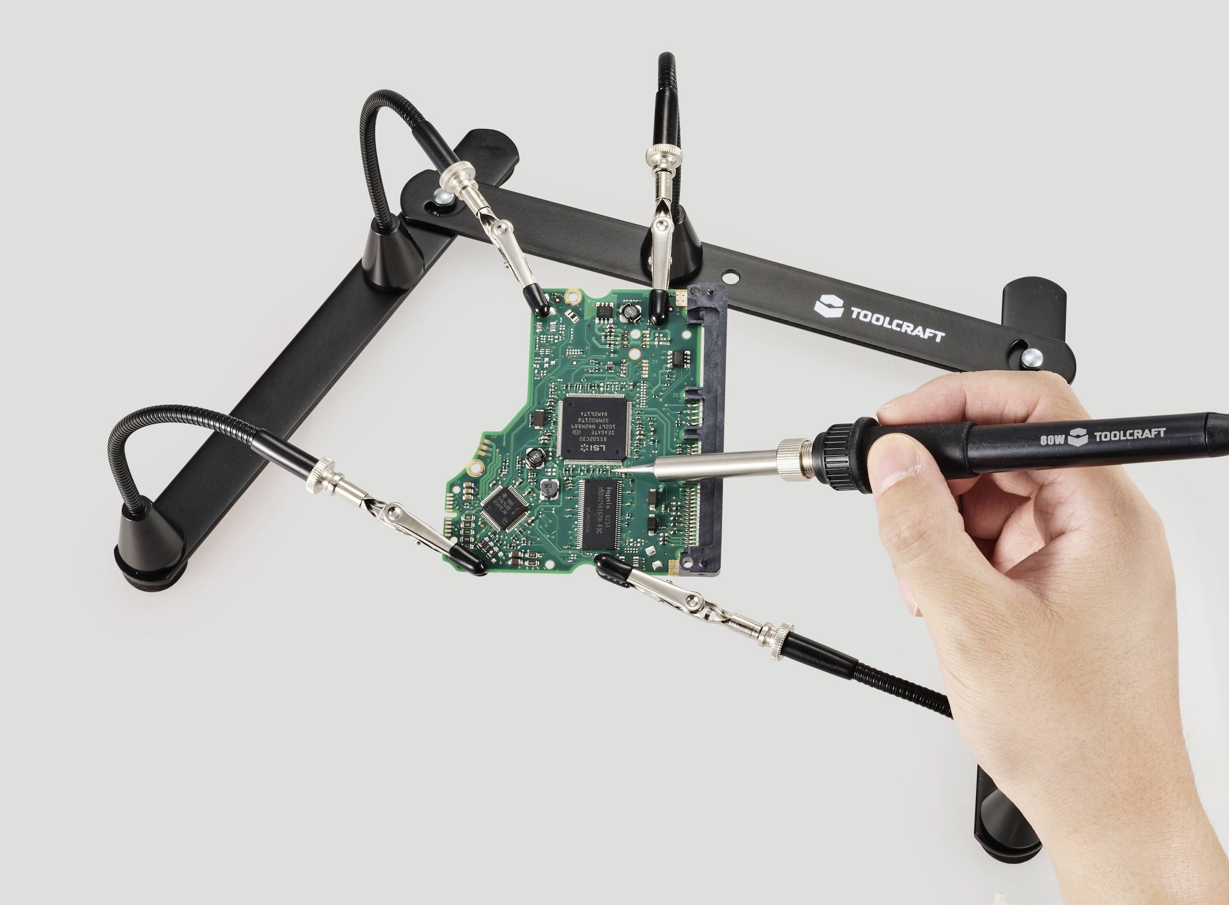 TOOLCRAFT AT-400 Dritte Hand (L x B x H) 270 x 235 x 365mm 1St.