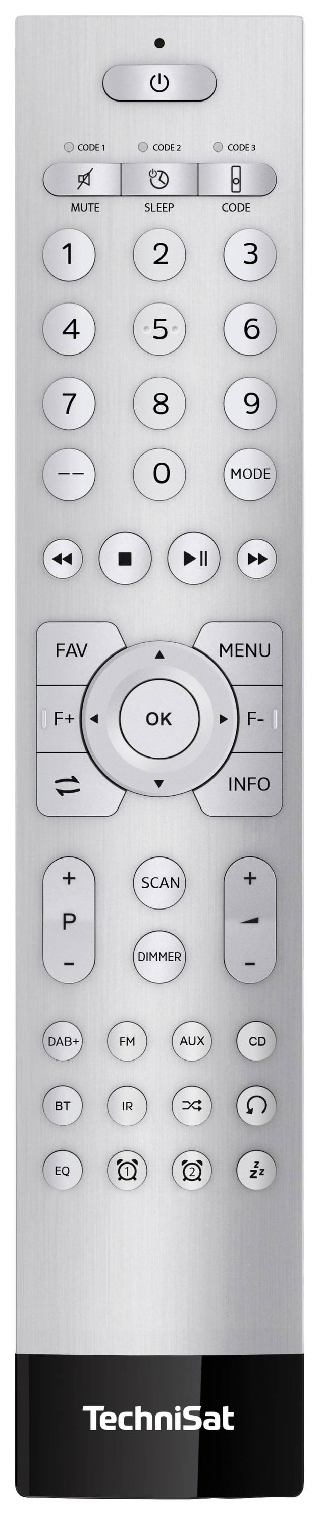 TechniSat MULTYRADIO 600 CD IR Internet Tischradio DAB+, UKW Bluetooth®, Internetradio, LAN, USB, W