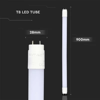 V-TAC LED-Röhre EEK: F (A - G) G13 Röhrenform T8 14W Neutralweiß (Ø x L) 28mm x 900mm V-TAC LED-Röhre EEK: F (A - G) G13 Röhrenform T8 14W Neutralweiß (Ø x L) 28mm x 900mm