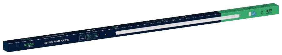 V-TAC LED-Röhre EEK: F (A - G) G13 Röhrenform T8 18W Neutralweiß (Ø x L) 28mm x 1200mm