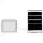 V-TAC VT-40W-W 7840 LED-Flutlichtstrahler, Solarmodul 16 W Neutralweiß Weiß V-TAC VT-40W-W 7840 LED-Flutlichtstrahler, Solarmodul 16 W Neutralweiß Weiß