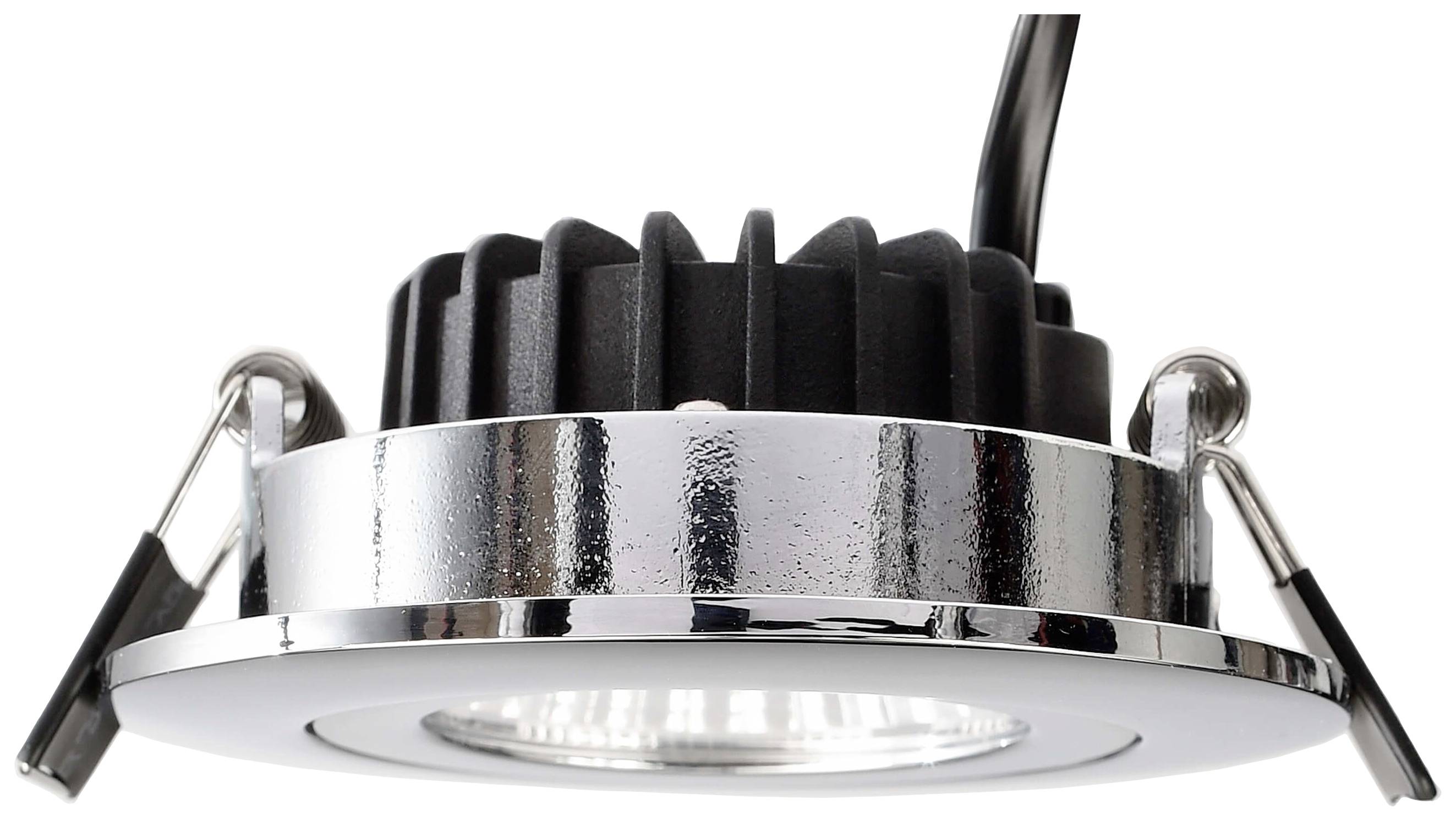 Deko Light 565372 Dione LED-Einbauleuchte EEK: E (A - G) LED LED fest eingebaut 8.50W Chrom