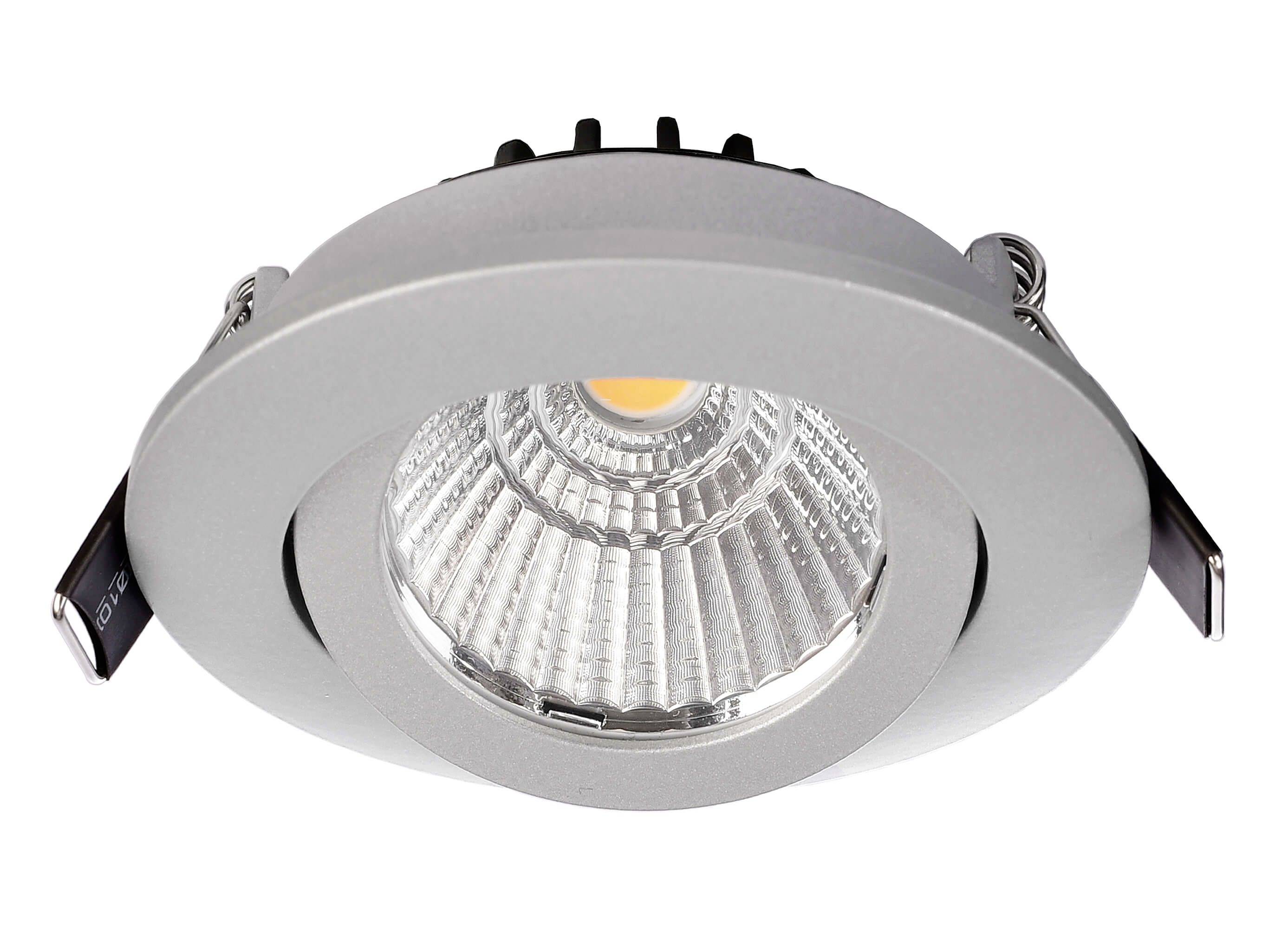 Deko Light 565376 Dione LED-Einbauleuchte EEK: E (A - G) LED LED fest eingebaut 8.50W Silber