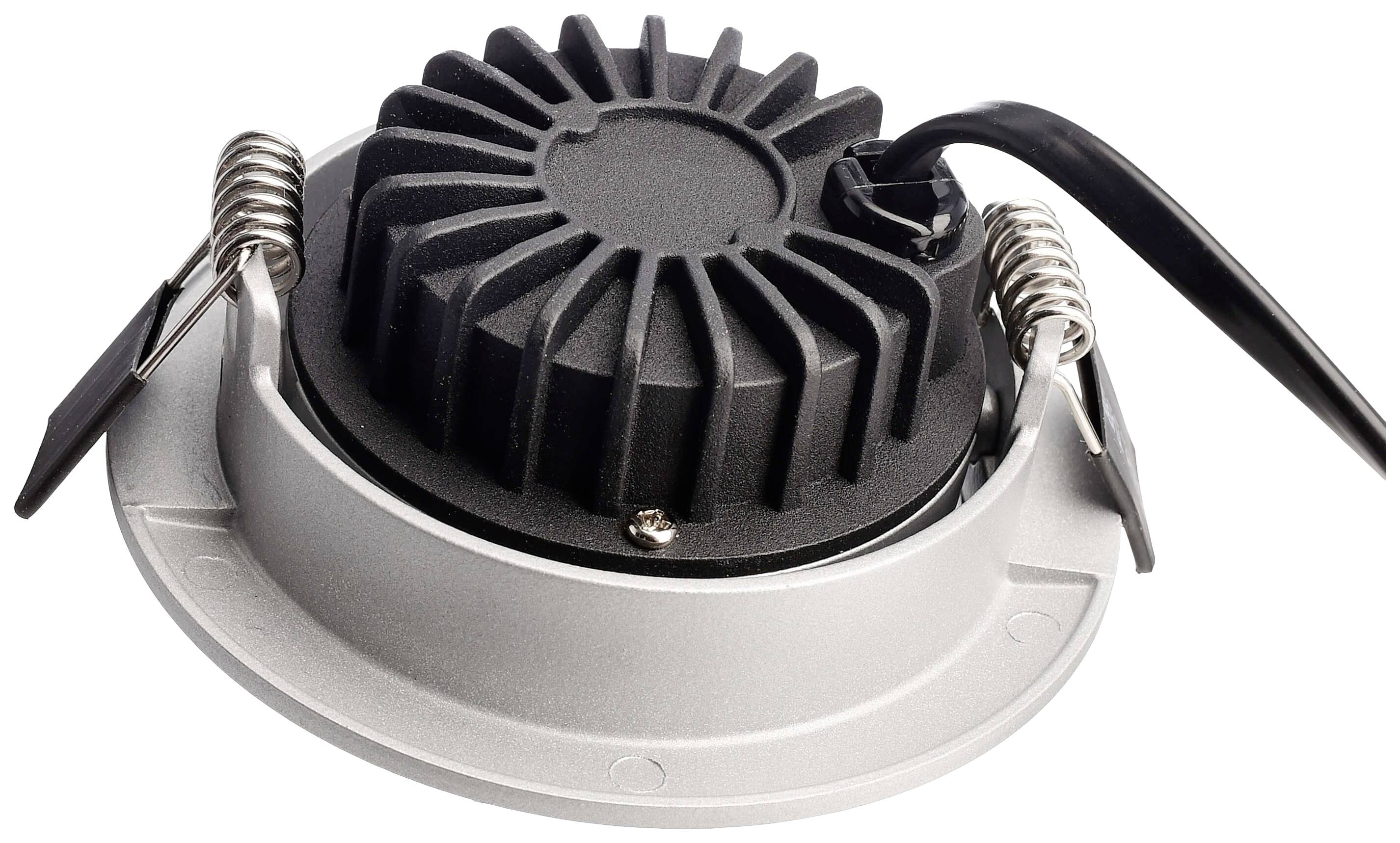 Deko Light 565381 Dione LED-Einbauleuchte EEK: F (A - G) LED LED fest eingebaut 8.50W Silber