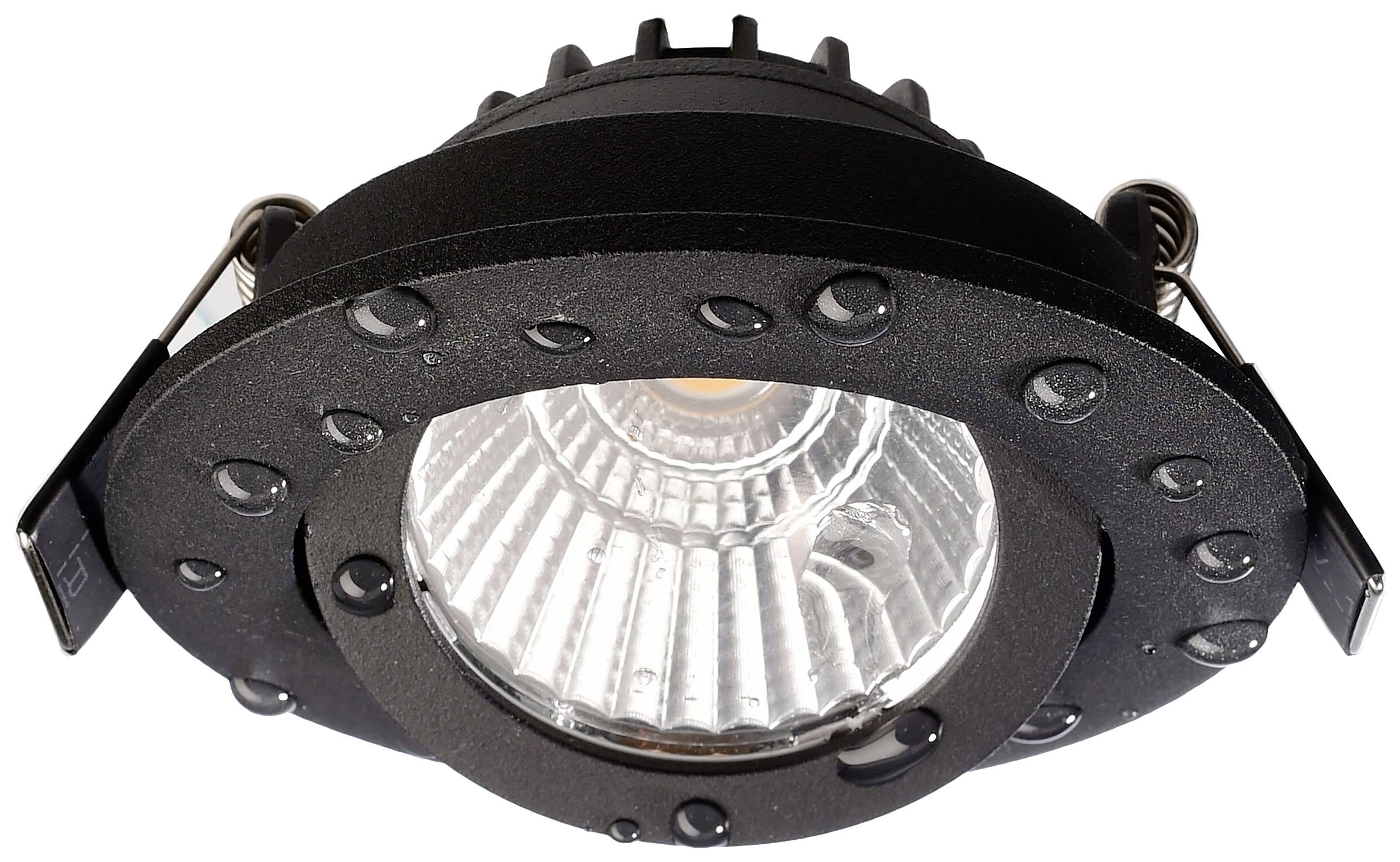 Deko Light 565390 Dione IP LED-Einbauleuchte EEK: E (A - G) LED LED fest eingebaut 8.5 W Schwarz