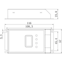 Deko Light MULTI-LED 4 LED-Dimmer 20A 12 - 48V 1St. Deko Light MULTI-LED 4 LED-Dimmer 20A 12 - 48V 1St.