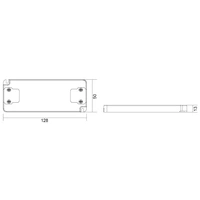 Deko Light FLAT LED-Treiber Konstantspannung 12W 12V 1St. Deko Light FLAT LED-Treiber Konstantspannung 12W 12V 1St.